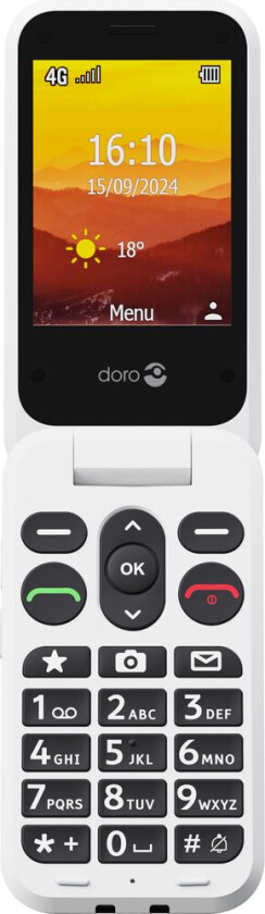 Leva L20, Gripare, Ett Sim-Kort, 7,11 Cm (2.8"), 2 Mp, 1150 Mah, Röd, Vit