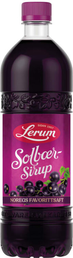 Solbærsirup 0,75l
