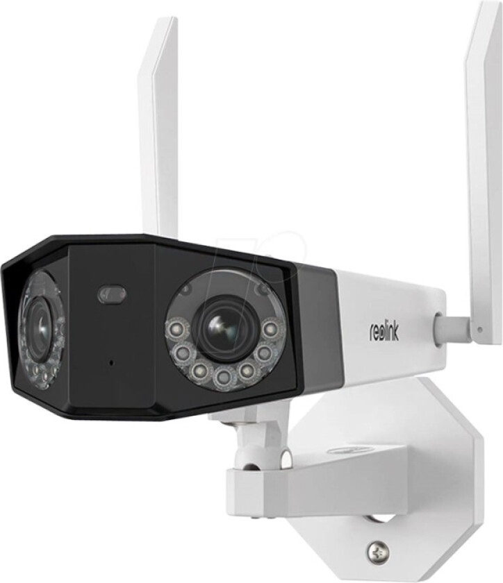 Duo Series 2 Wifi - Nettverksovervåkingskamera - Utendørs, Innendørs - Værbestandig - Farge (Dag Og Natt) - 8 Mp - 4608 X 1728 - 4K - Fastfok