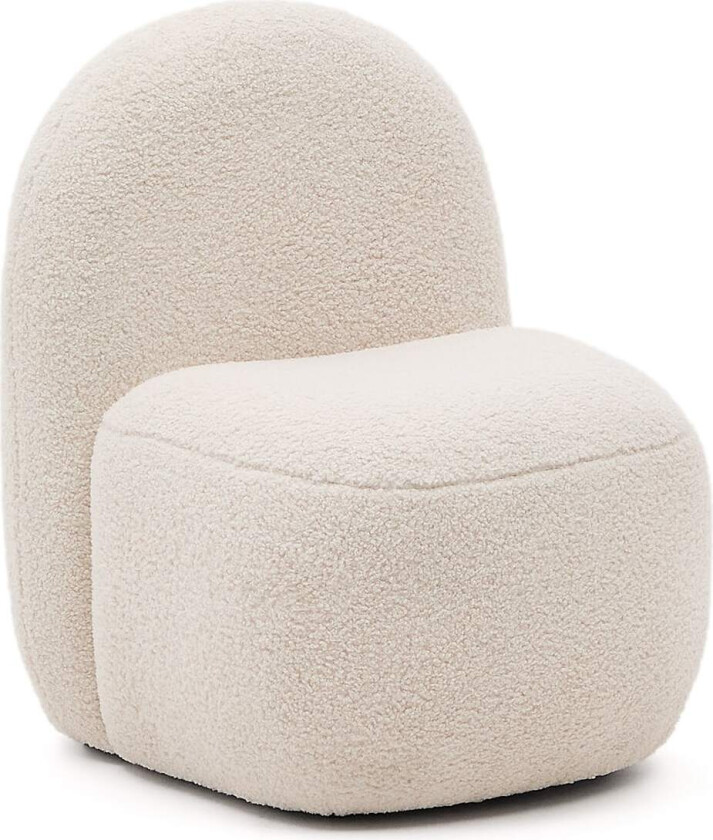 LAFORMA Bucky barnestol - hvit bouclé