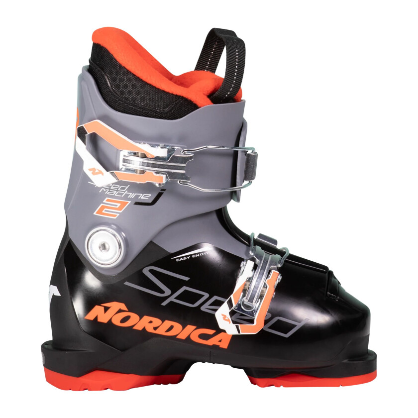 Alpine Boots JR Speedmachine J 2 22/23, alpinstøvel junior Black_Anthracite_Red