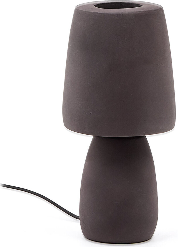 LAFORMA Tandy bordlampe, rund - brun terrakotta (Ø15)