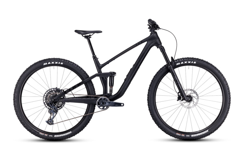 Cube Stereo ONE44 C:62 PRO 29 23, fulldempet terrengsykkel, downhill-sykkel, unisex Carbon´N´Black