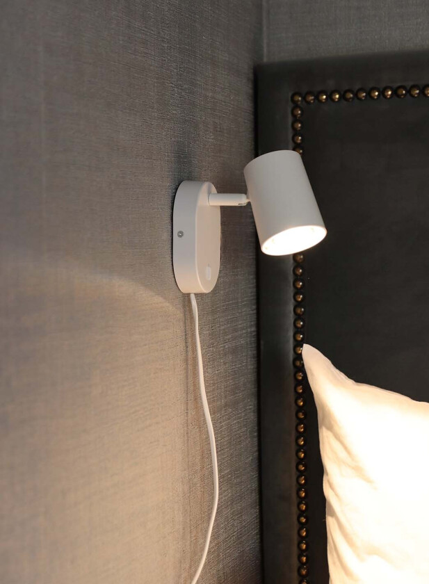 Oscar vegglampe - hvit