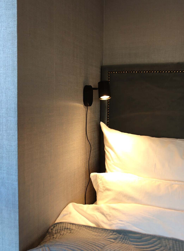 Oscar vegglampe - sort