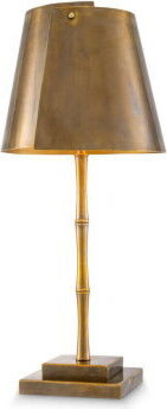 Seraphina bordslampa vintage mässing