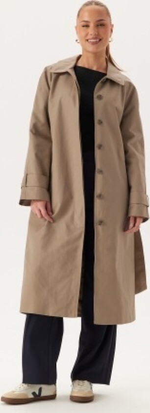 Objvega L/S RE LONG COAT RE L Desert Taupe 44