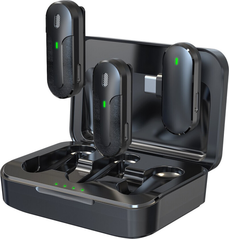 DEAP2WC241 Mikrofon trådløs USB-C (svart)