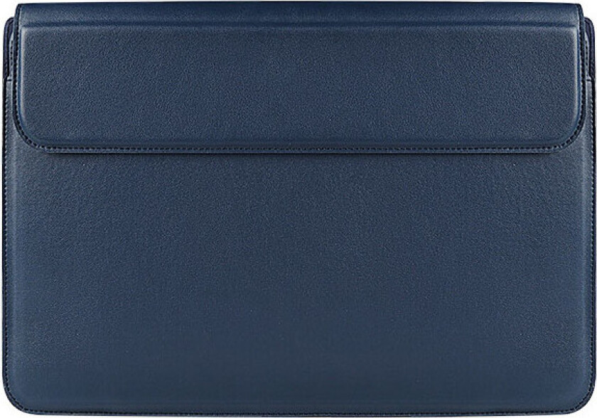 Ultra-Thin Case for MacBook 13.3 - Vanntett PU-skinn, blå (2020)