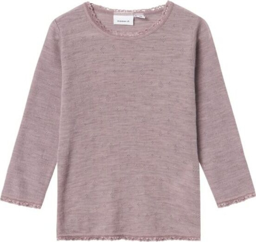 Name It - Trøye Ull Wang Purple Dove