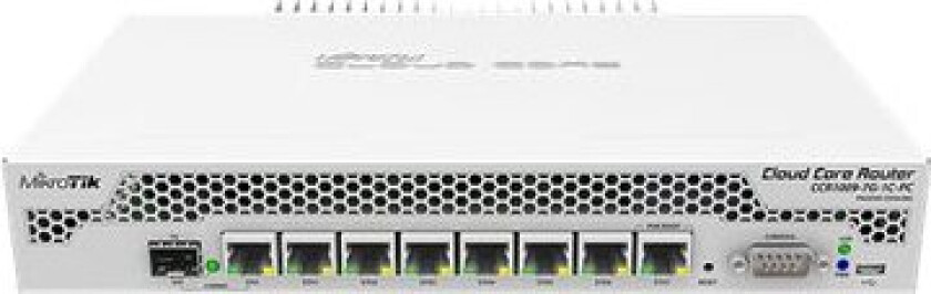 Mikrotik Cloud Core Router Ccr1009-7G-1C-Pc - Ruter 1Gbe - - Rackmonterbar
