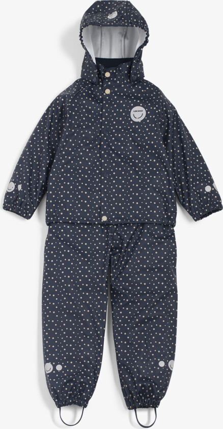 Jolly Print Rain Set Kids Navy