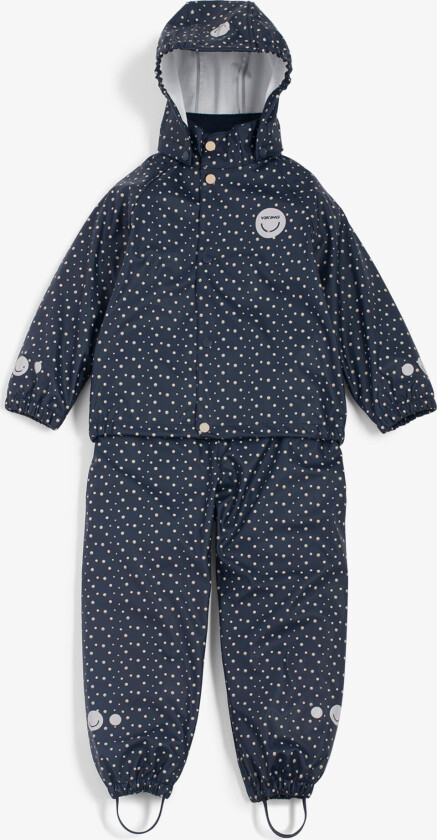 Jolly Print Rain Set Kids Navy