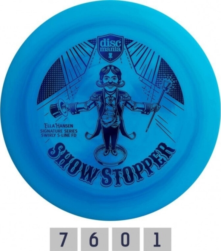 Discgolf Fairway Driver S-Line Fd Ella Hansen Blå 7/6/0/1