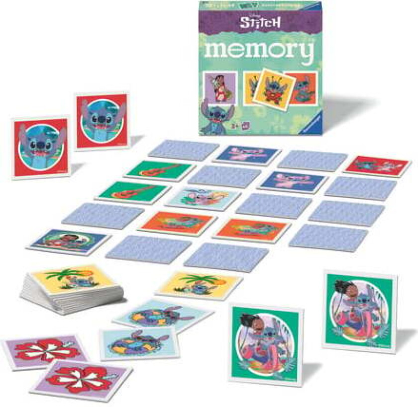 Disney Stitch Mini memory - 48 cards (10624696)