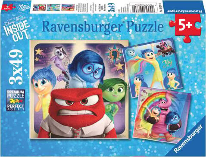 Disney Inside Out Puslespill 49 stykker - (10109370)