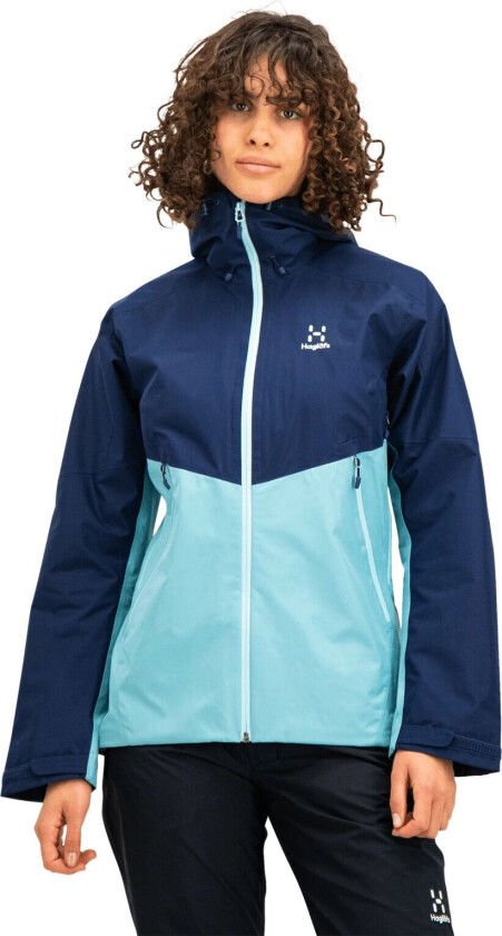 Zodiac III Jacket Women, skalljakke dame Frost Blue/tarn Blue