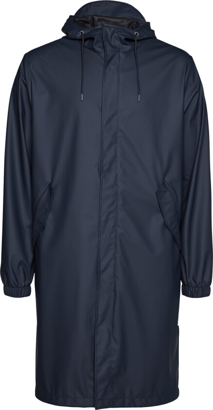 Rains Unisex Fishtail Parka Navy S, Navy