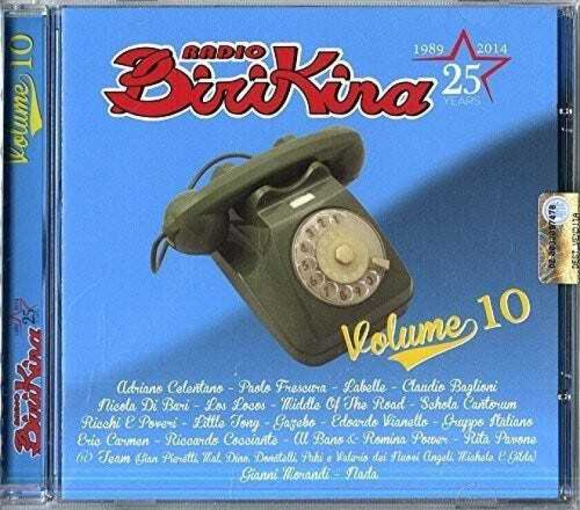 Diverse Artister Radio Birikina 25 Anniversario Vol 10 CD