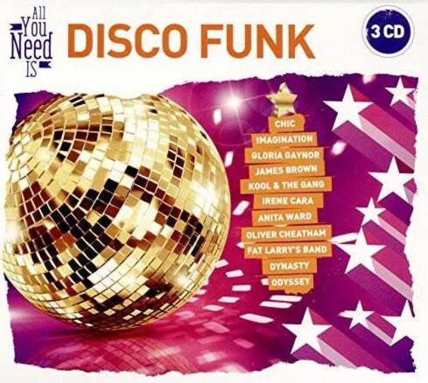 Diverse Artister All You Need Is: Disco Funk CD