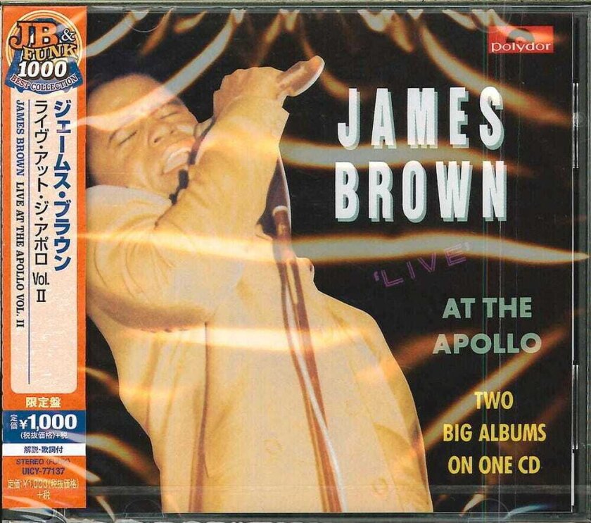 James Brown Live At The Apollo Vol. 2: Limited CD