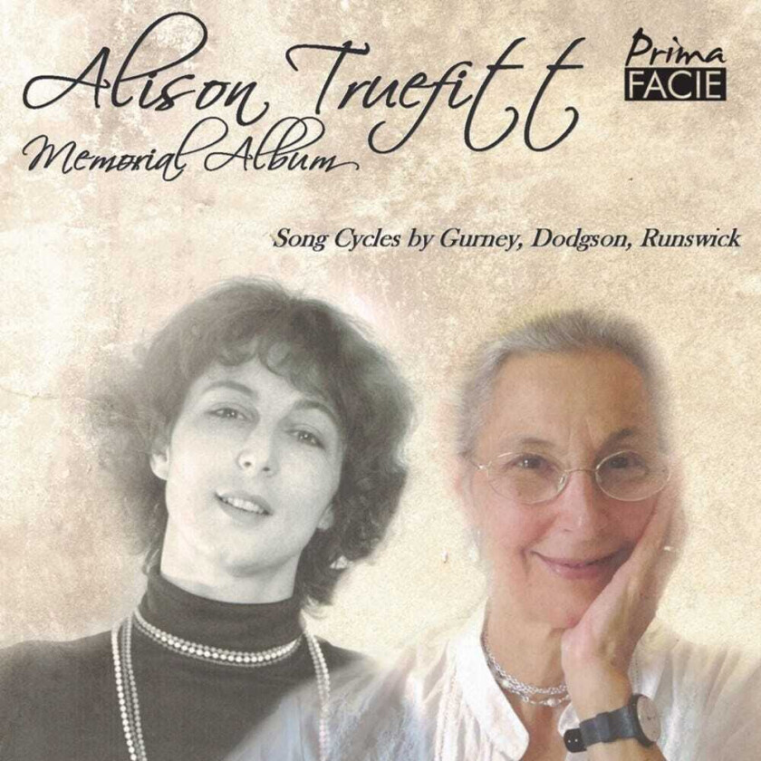 Alison Truefitt Memorial Album: Songs By Gurney Dodgson & Runswick CD