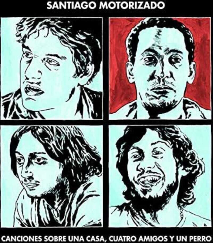 Santiago Motorizado Canciones Sobre Una Casa Cuatro Amigos Y Un Perro CD