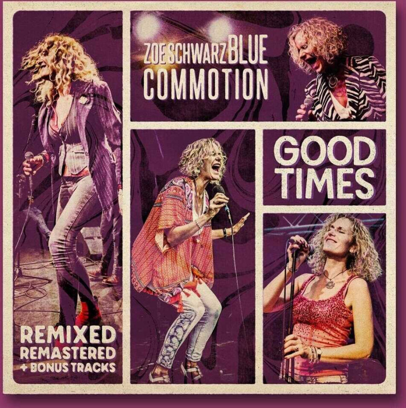 Zoe Schwarz, Blue Commotion Good Times Remixed CD