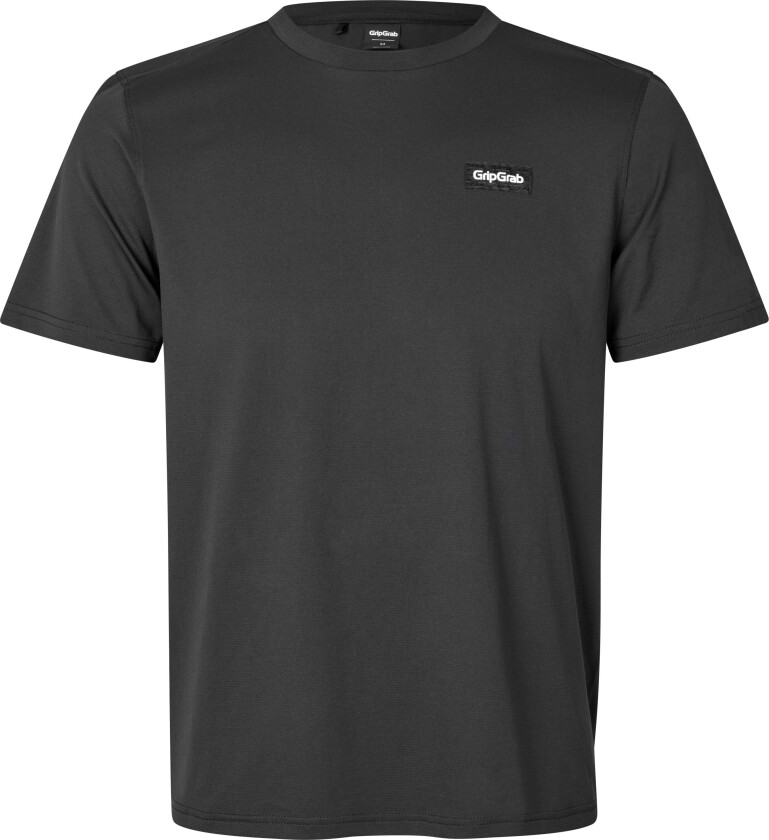 Gripgrab Men's Flow Technical T-Shirt Black XL, Black