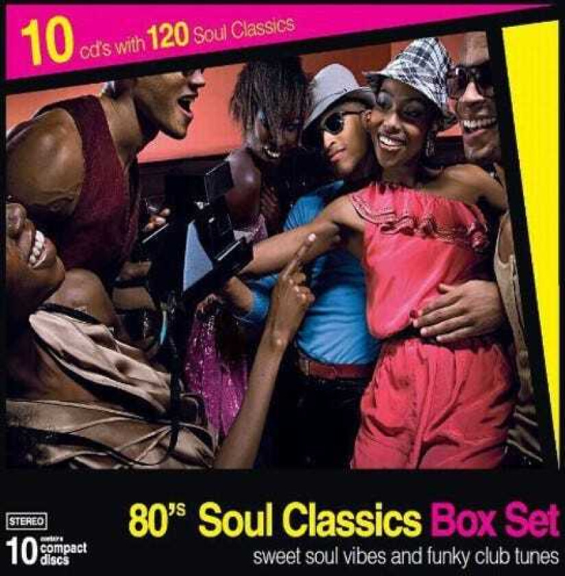 Diverse Artister 5: 80's Soul Classics: Boxset 1 CD