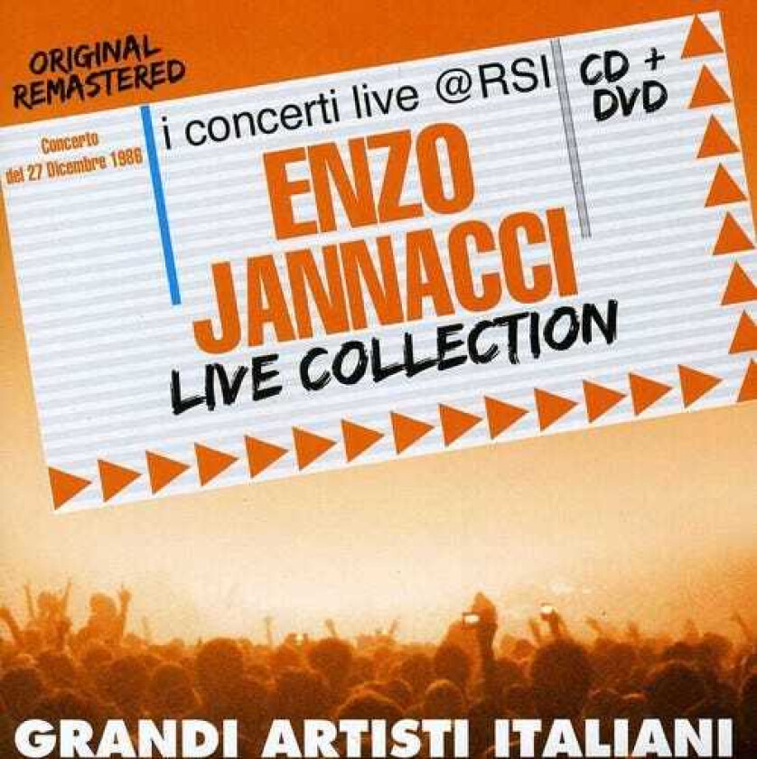 Enzo Jannacci Live Collection CD