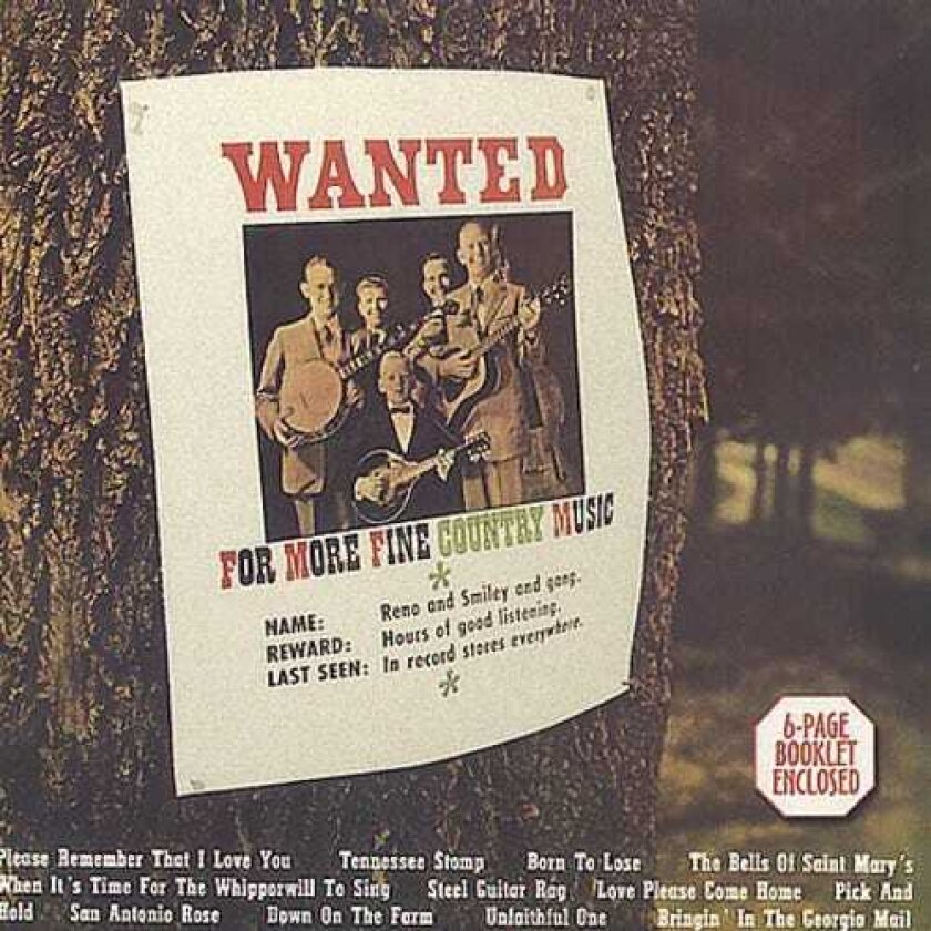 Don Reno Wanted CD