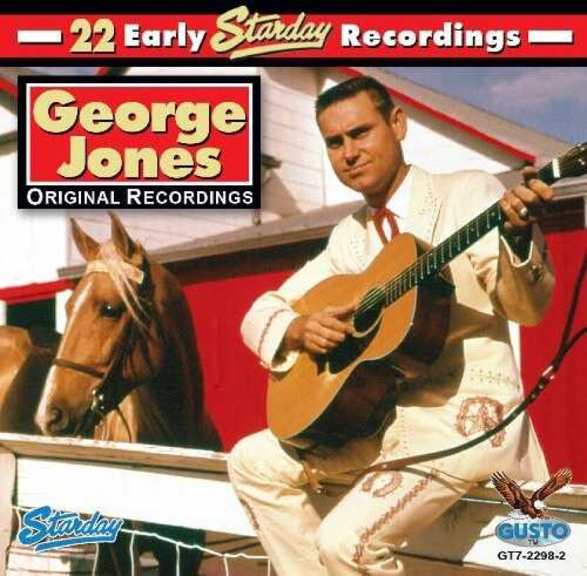 George Jones 22 Early Starday Recordings CD