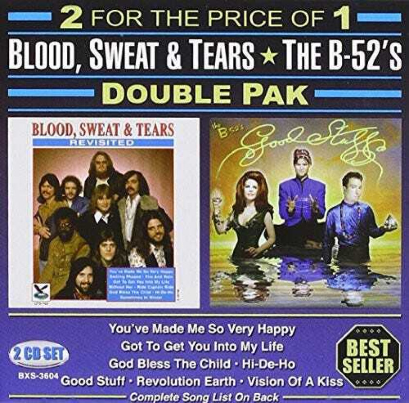 The B52s Double Pak CD