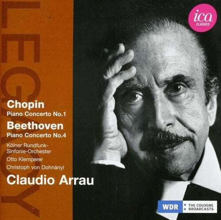 Claudio Arrau, Frédéric Chopin Ica Classics Legacy CD