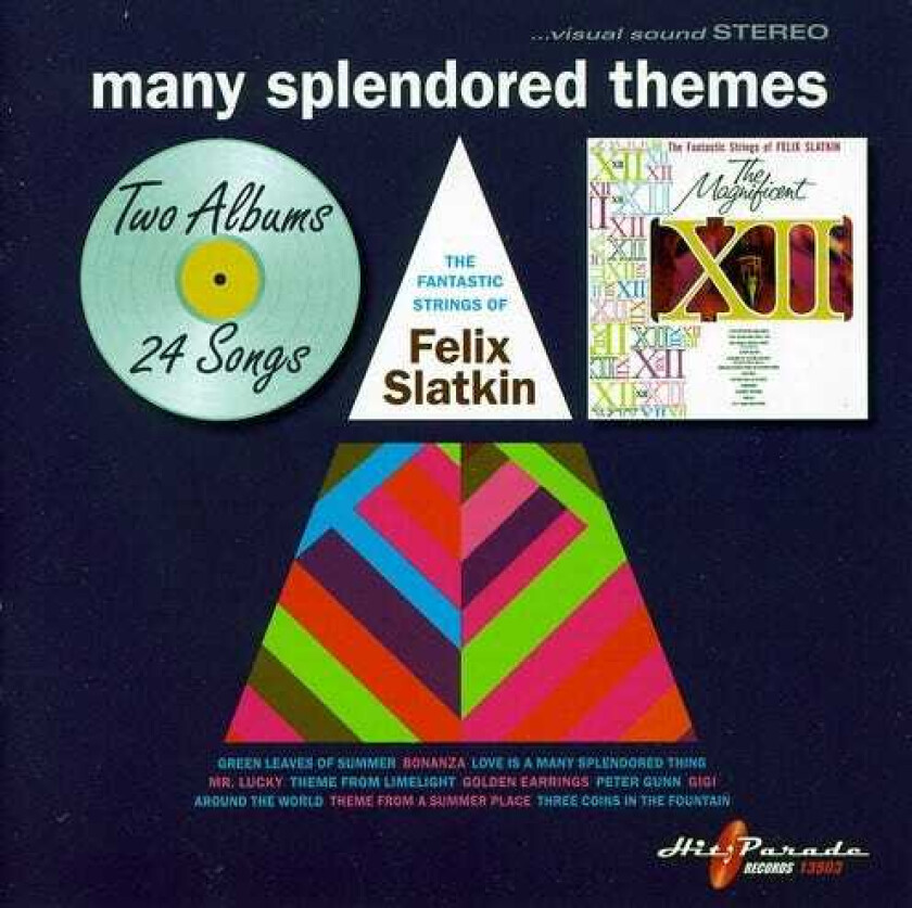 Felix Slatkin Many Splendored Themes CD