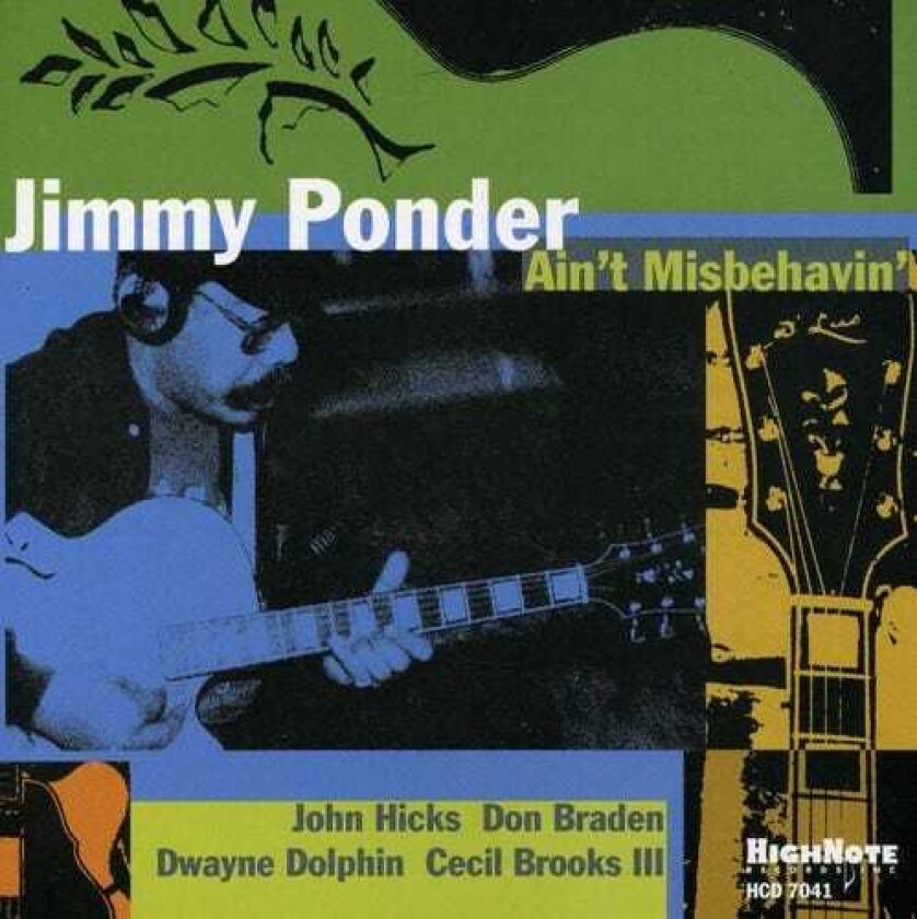 Jimmy Ponder Ain't Misbehavin CD