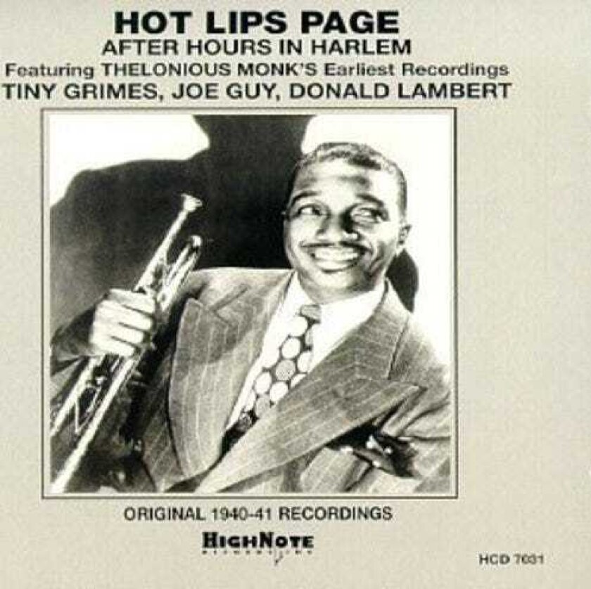 Hot Lips Page After Hours At Minton's CD