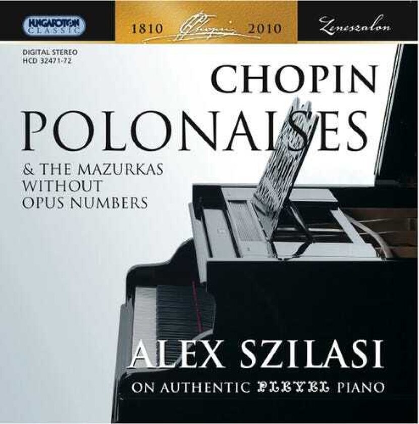 Andrea Immer, Alex Szilasi, Frédéric Chopin Polonaises & Mazurkas Without Opus Numbers CD