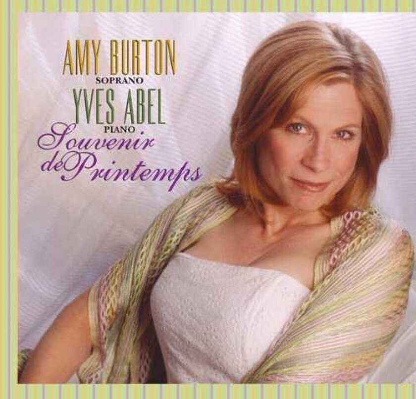 Amy Burton, John Musto, Yves Abel Souvenir De Printemps CD