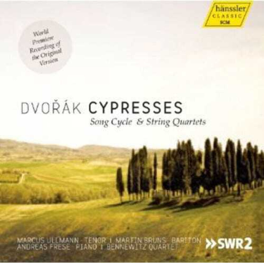 Martin Bruns, Marcus Ullmann Cypresses Song Cycle & String Quartets CD