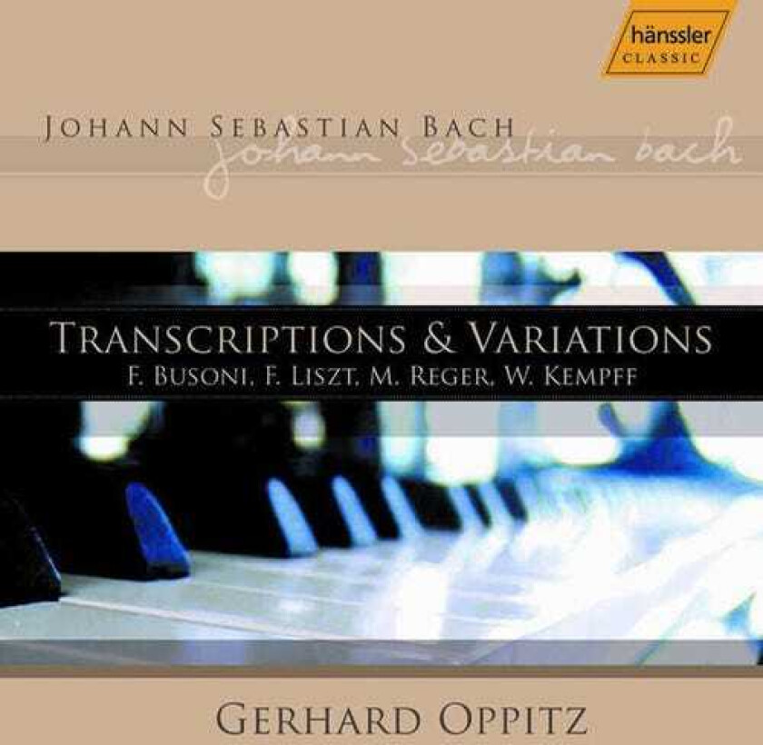 Gerhard Oppitz Transcriptions & Variations CD