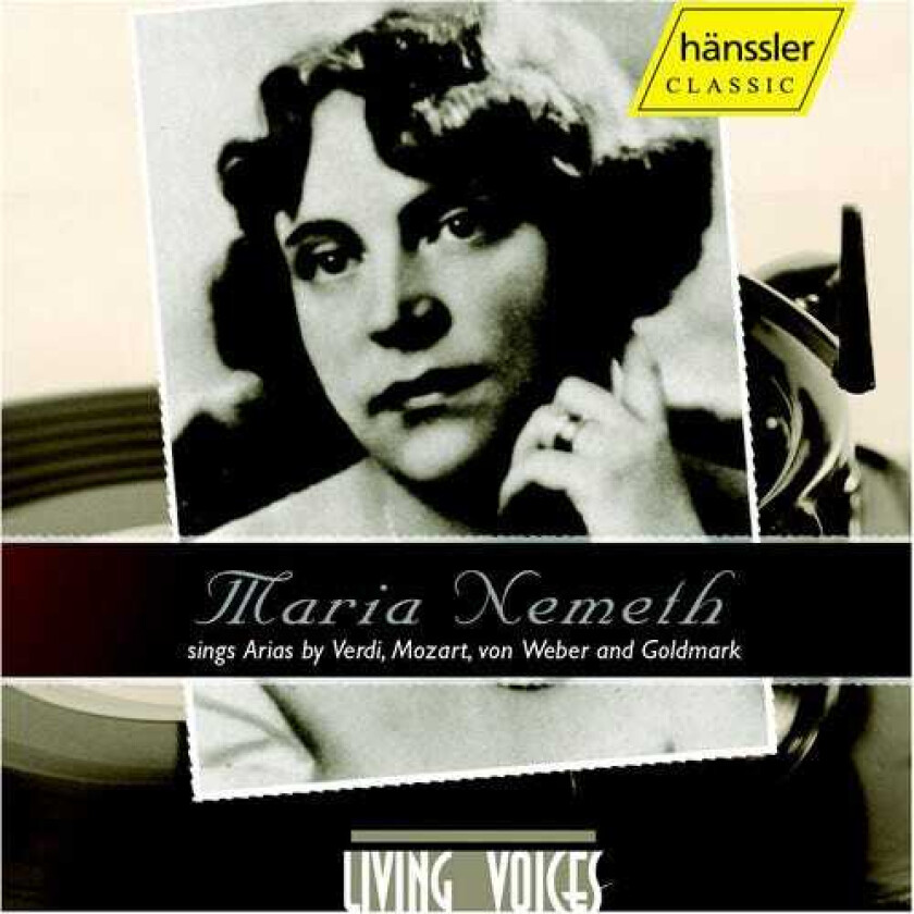 MARIA NÉMETH Maria Nemeth Sings Arias CD