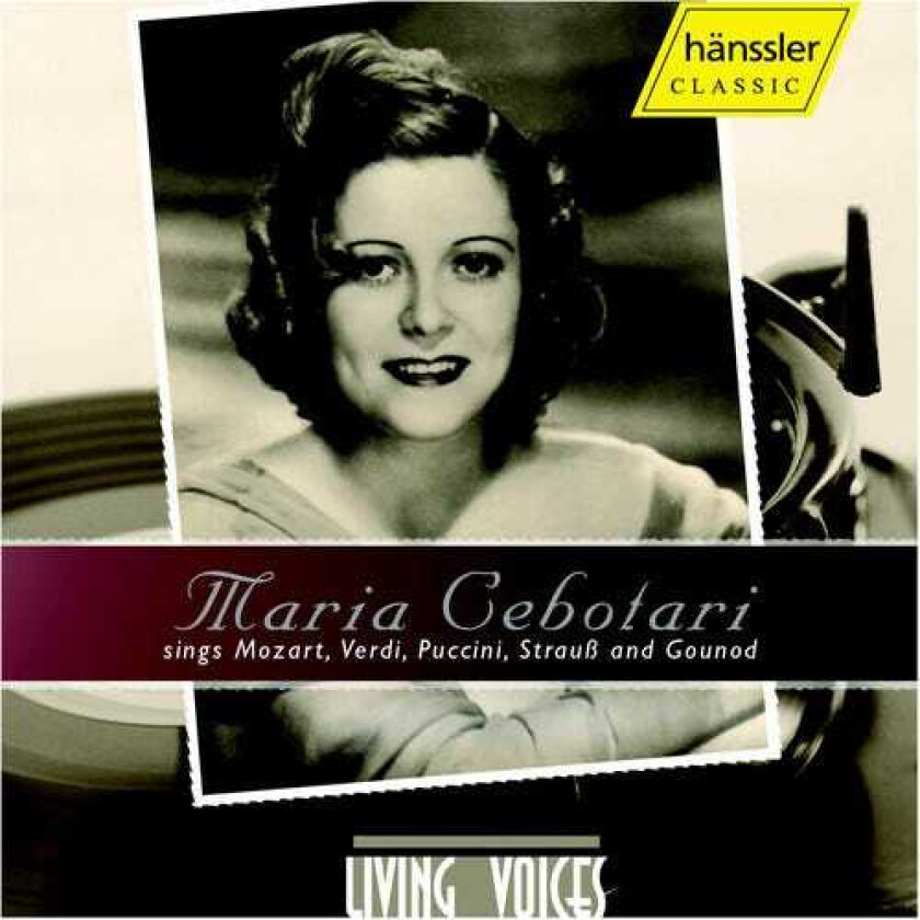 Maria Gebotari, Marcel Wittrisch Living Voices 2 CD