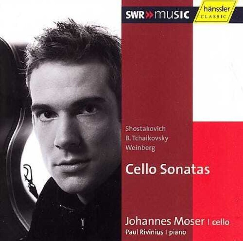 Johannes Moser, Paul Rivinius, Boris Tchaikovsky Cello Sonatas CD