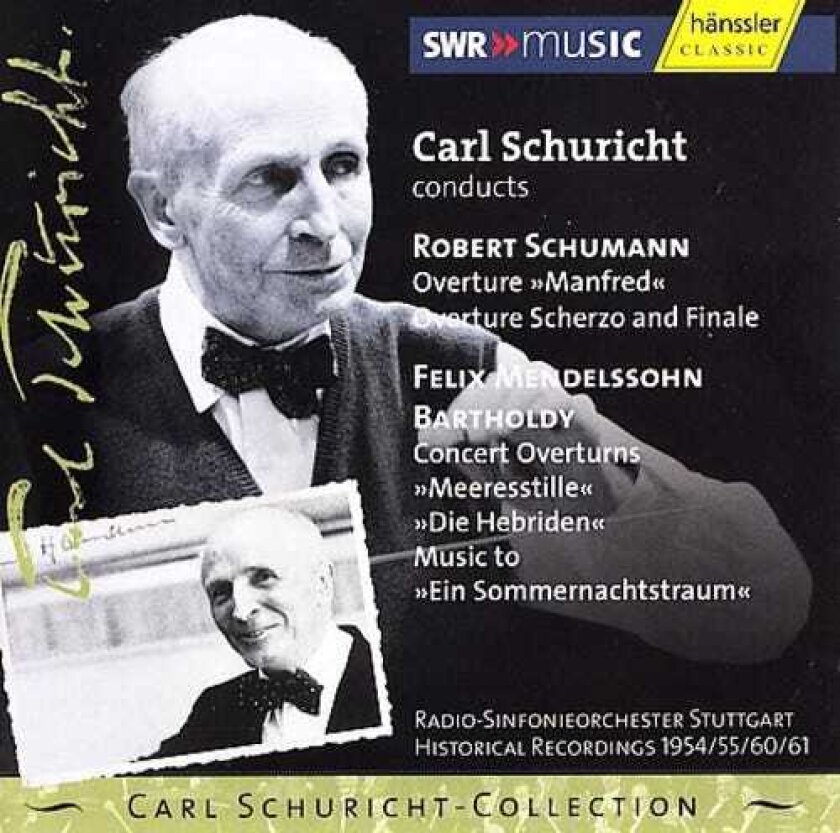 Carl Schuricht Overtures CD