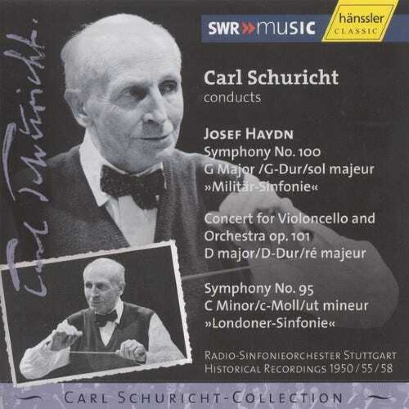 Carl Schuricht, Enrico Mainardi, Franz Joseph Haydn Symphonies 95 & 100 / Cello Concerto CD