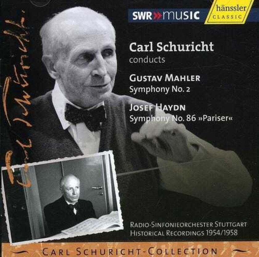 Carl Schuricht, Hanni MackCosack, Hertha T Pper, Hertha Töpper, Stuttgart Bach Choir, Swr Stuttgart Vocal Ensemble, Franz Joseph Haydn Symphonies 2 In C Minor & 86 In D Hob.i:86 CD