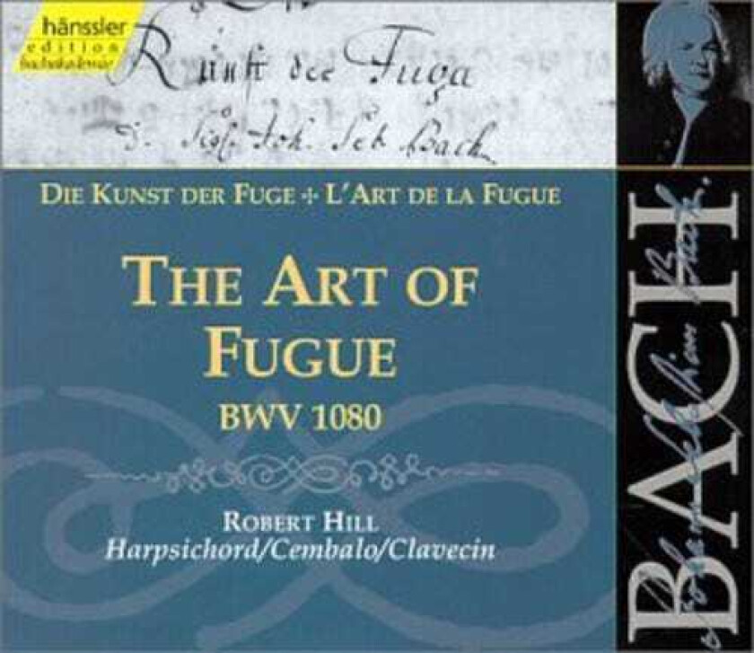 Michael Behringer, Robert Hill Art Of Fugue 134 CD