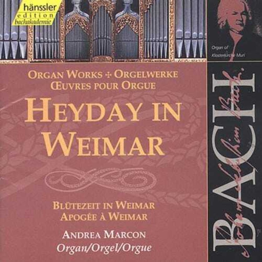 Andrea Marcon Heyday In Weimar CD